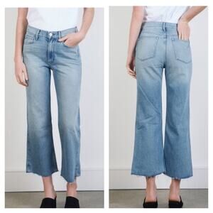 3x1 Shelter High Rise Wide Leg Crop Jeans